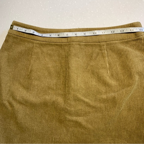NASTY GAL | Cord Curved Hem Mini Skirt - Picture 4 of 9